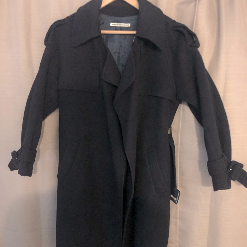 Dark navy formal coat